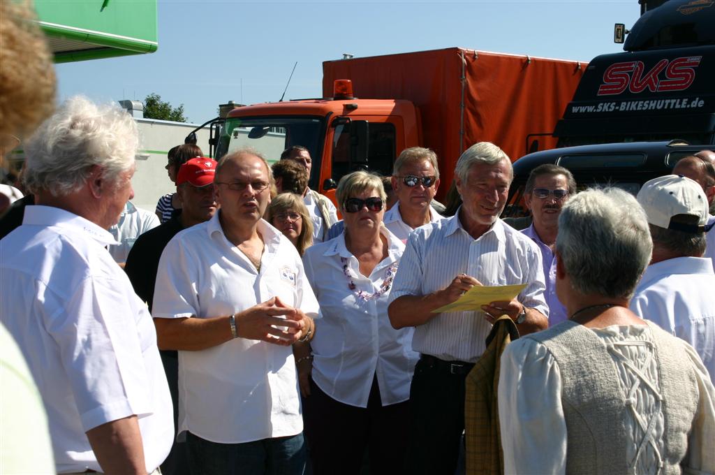 2010-08-08 Oldtimertreffen beim Clubkollegen Kranz